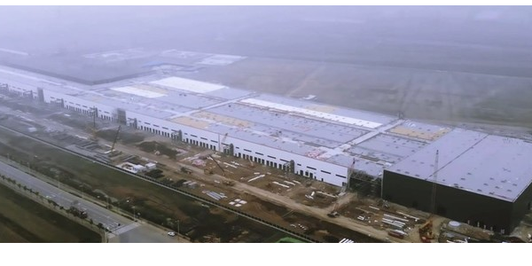 特斯拉：上海超级工厂的基建工程已经接近尾声